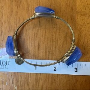 Blue Bourbon and Bowties Bracelet